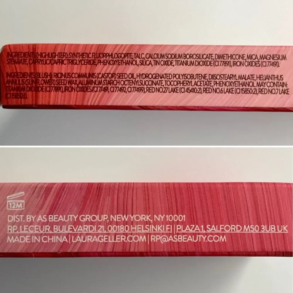 Laura Geller Eye Lip Cheek Palette In Rosy and Bright Made To Multitask